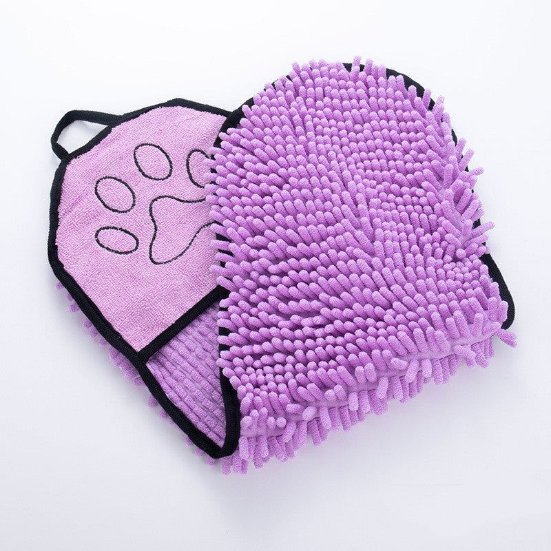Quick-Dry Chenille Pet Towel - Tailiss