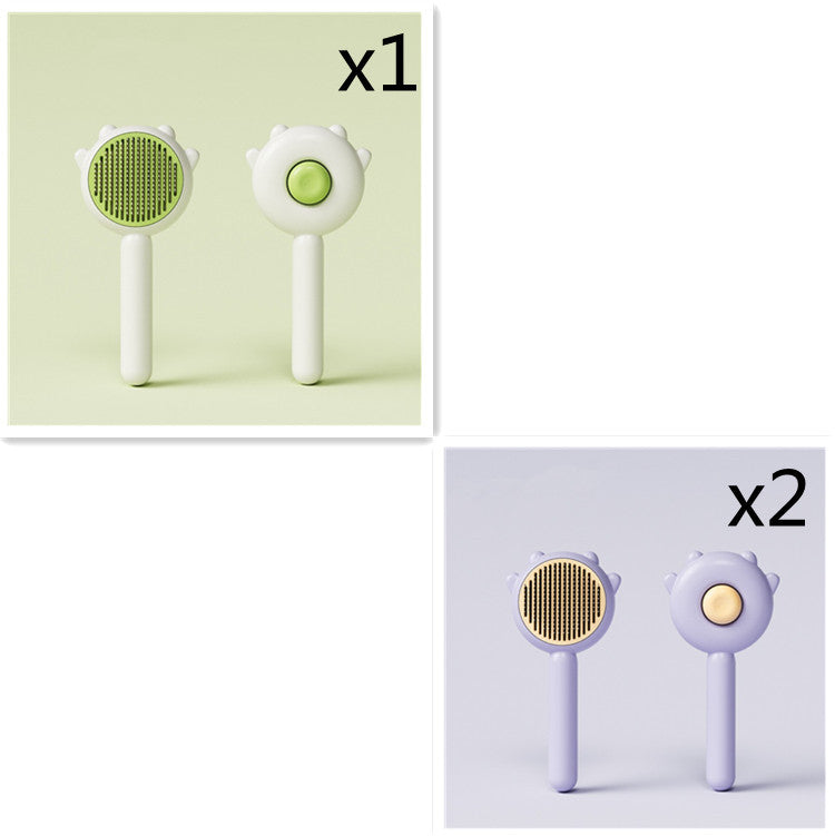 2-in-1 Pet Grooming Brush and Massage Comb - Tailiss