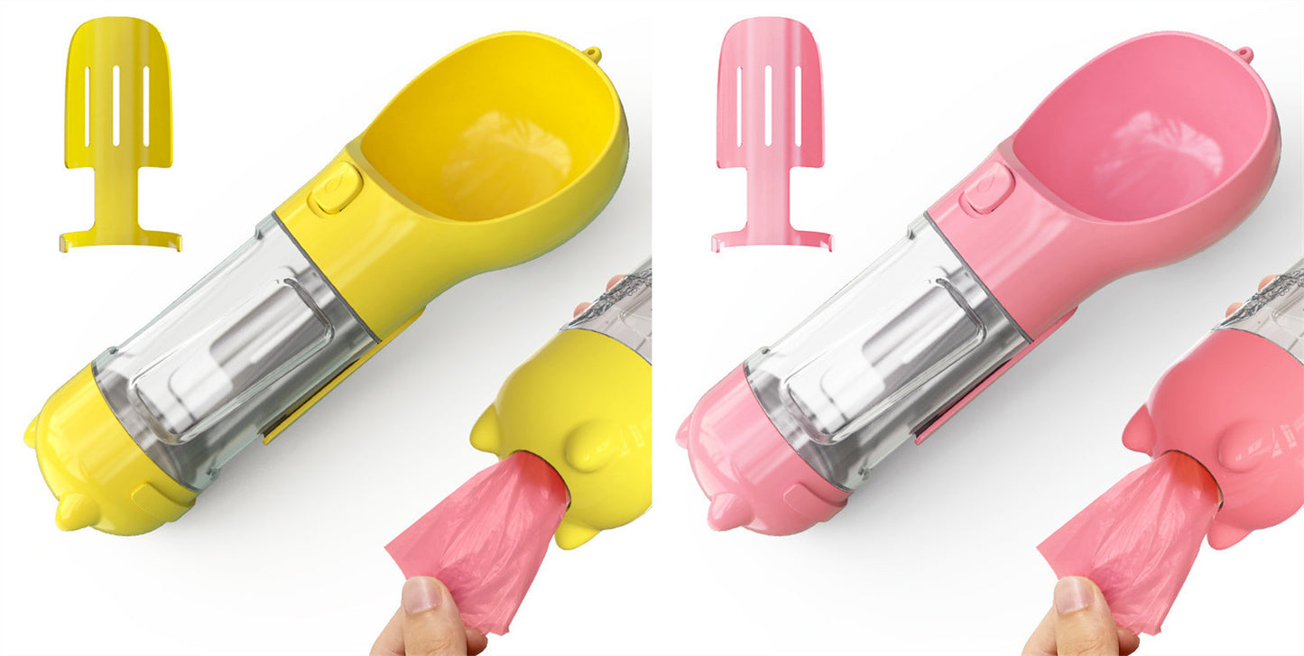 All-in-One Dog Travel Water Bottle