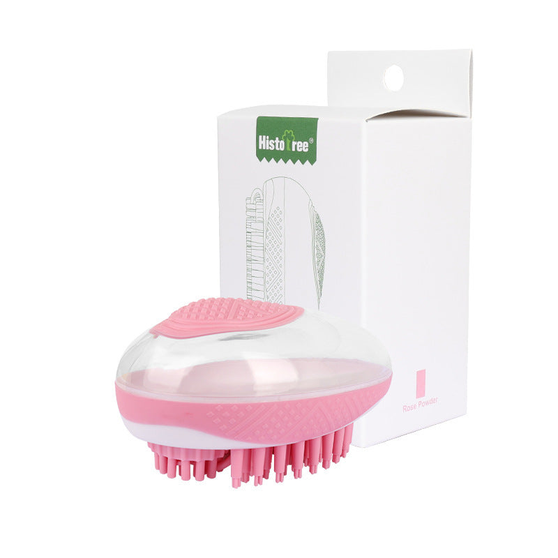2-in-1 Dog & Cat Silicone Bath Brush - Tailiss