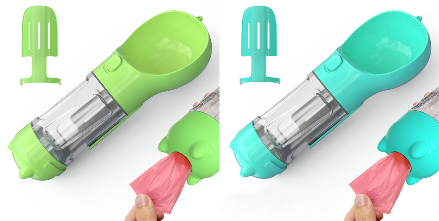 All-in-One Dog Travel Water Bottle - Tailiss