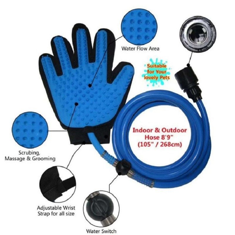 Handheld Pet Bathing Shower Tool