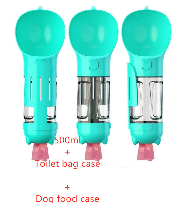 All-in-One Dog Travel Water Bottle - Tailiss