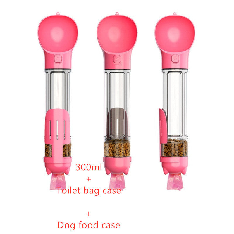 All-in-One Dog Travel Water Bottle