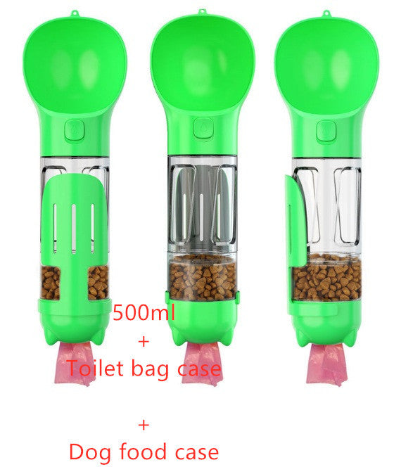 All-in-One Dog Travel Water Bottle