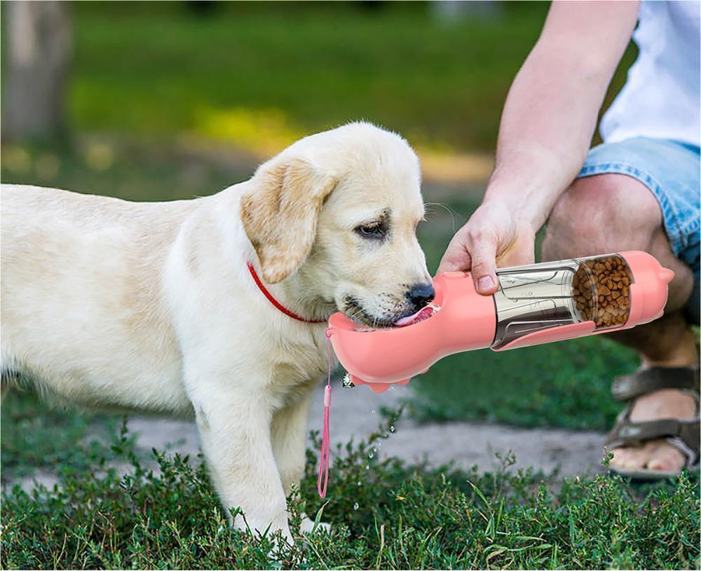 All-in-One Dog Travel Water Bottle - Tailiss