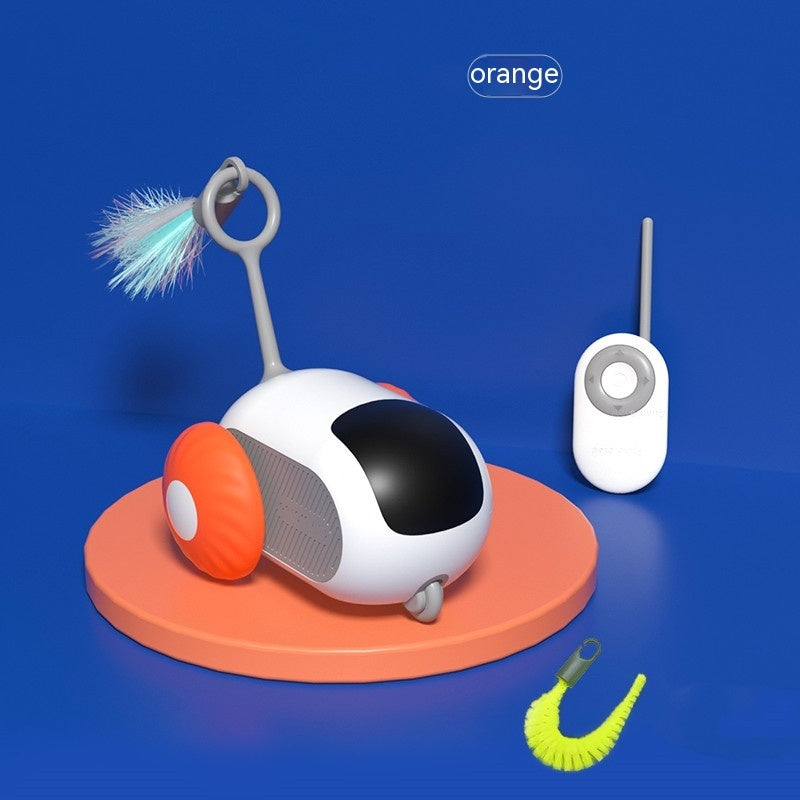 Remote Control Interactive Cat Car Toy - USB Rechargeable