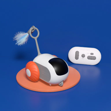 Remote Control Interactive Cat Car Toy - USB Rechargeable