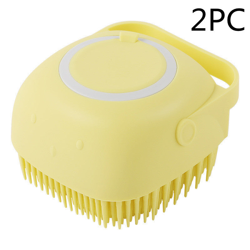 Silicone Pet Bath and Massage Glove