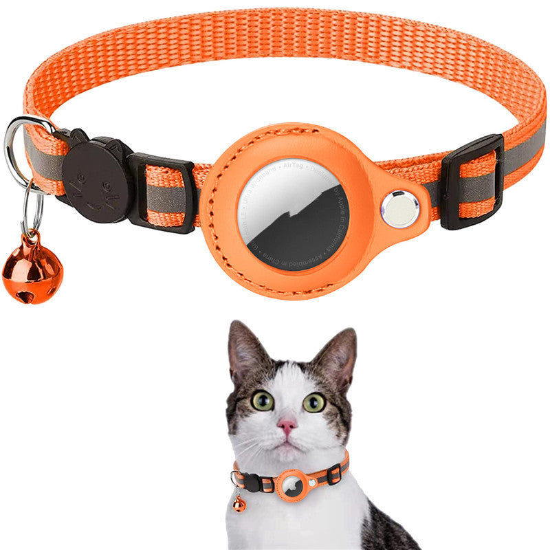 Reflective Waterproof Pet Collar with Airtag Holder - Tailiss