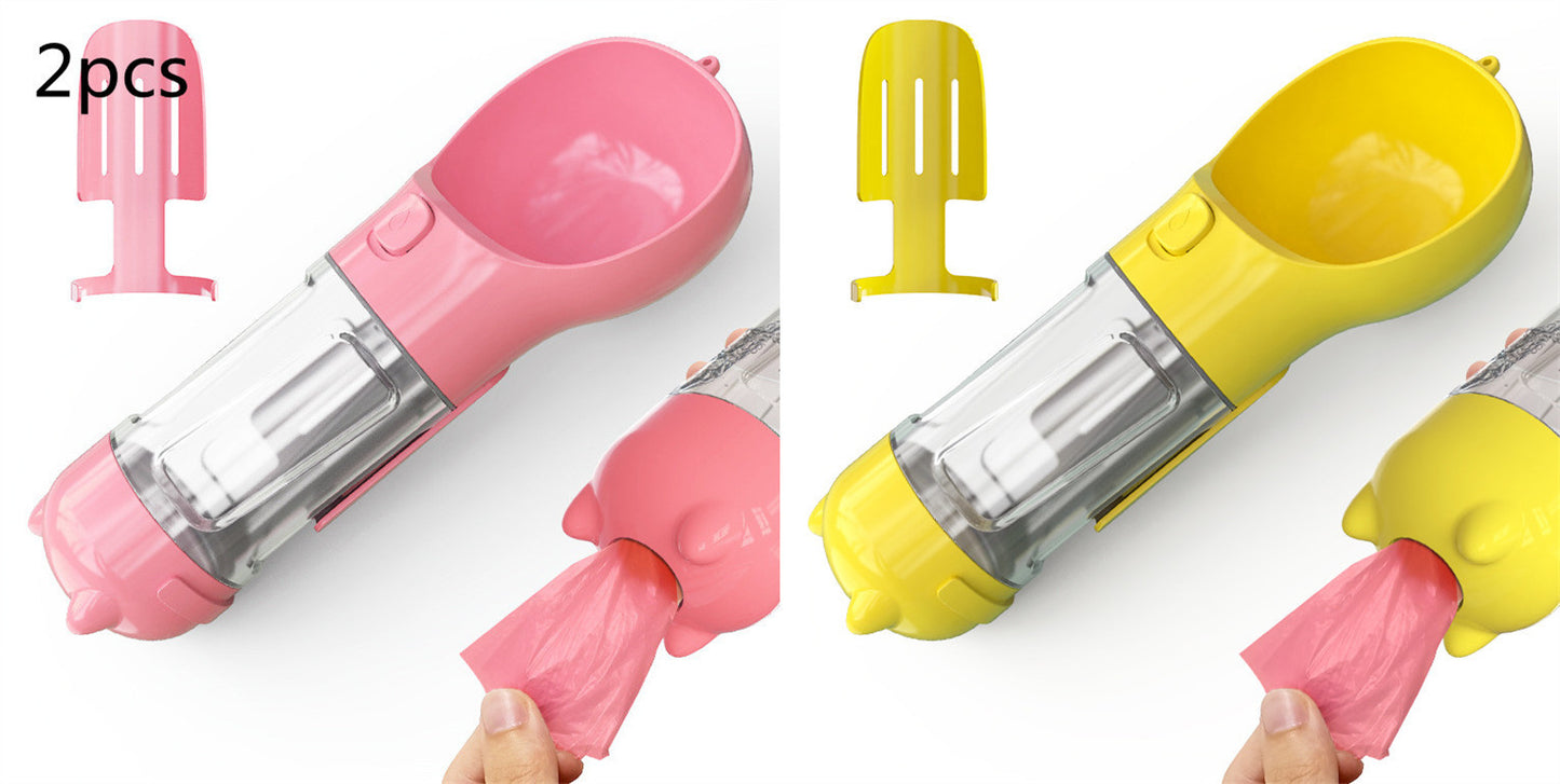 All-in-One Dog Travel Water Bottle