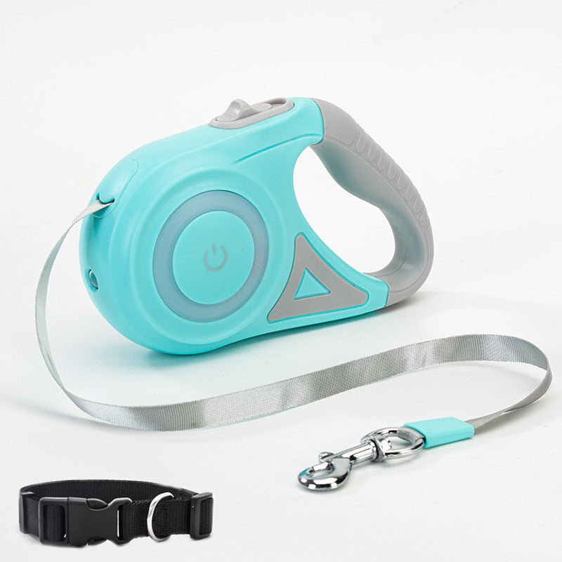 Retractable Dog Leash with Collar - Tailiss