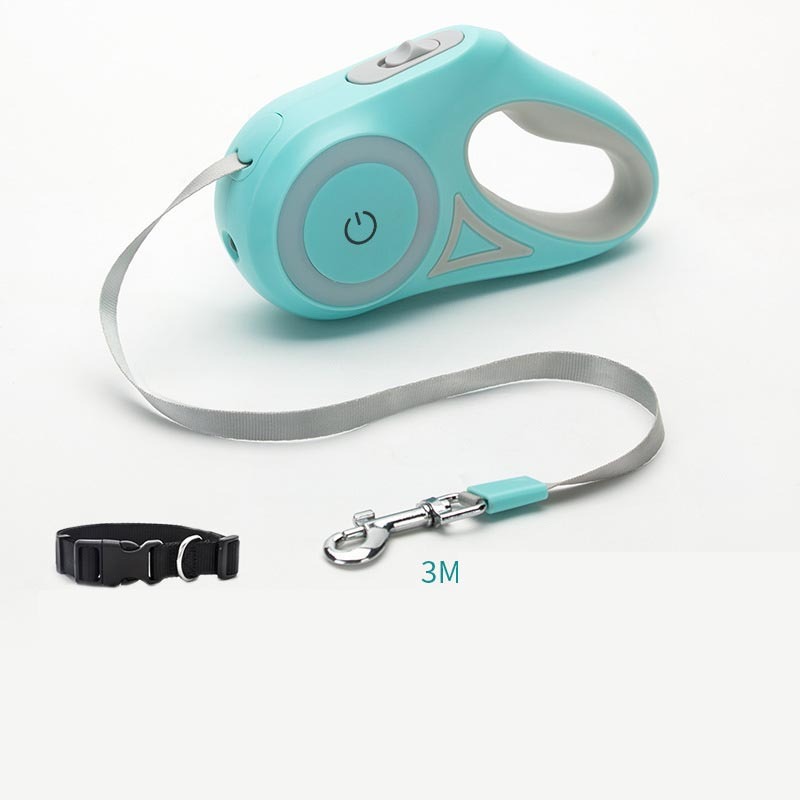 Retractable Dog Leash with Collar - Tailiss