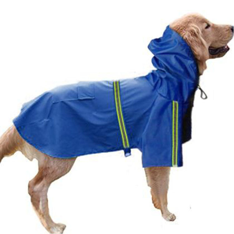 Waterproof Reflective Dog Raincoat for Spring & Summer