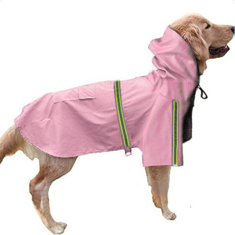 Waterproof Reflective Dog Raincoat for Spring & Summer