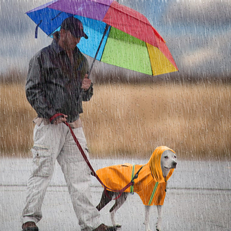 Waterproof Reflective Dog Raincoat for Spring & Summer