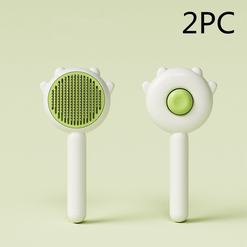 2-in-1 Pet Grooming Brush and Massage Comb - Tailiss