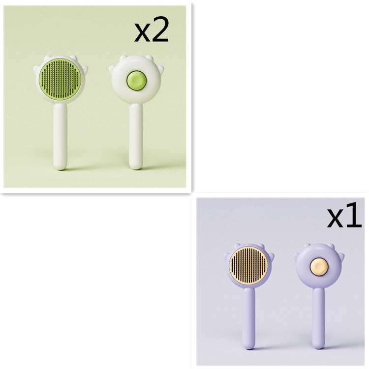 2-in-1 Pet Grooming Brush and Massage Comb - Tailiss