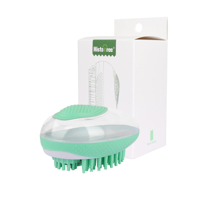 2-in-1 Dog & Cat Silicone Bath Brush - Tailiss