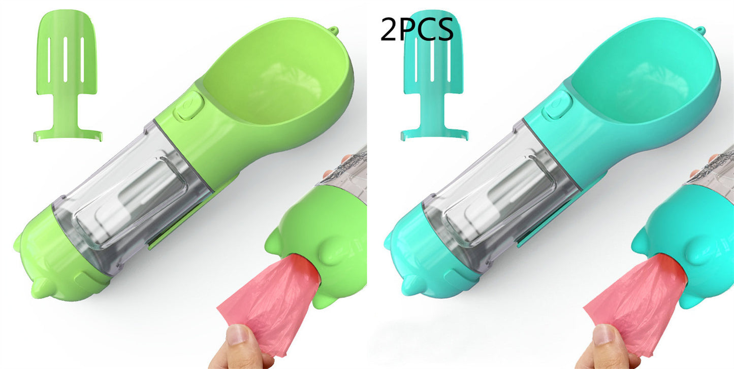 All-in-One Dog Travel Water Bottle - Tailiss