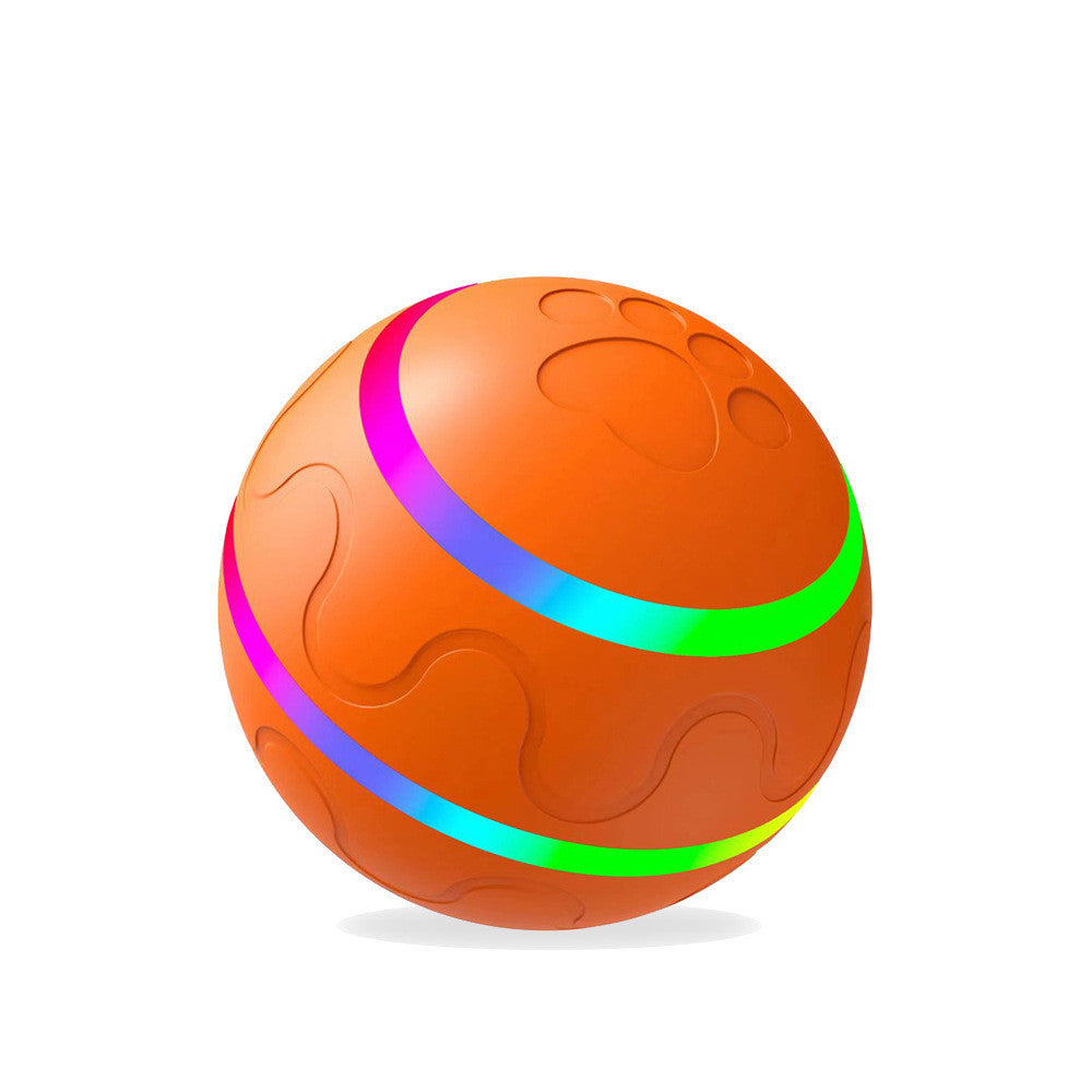 Intelligent Self-Rotating Pet Ball Toy – USB Rechargeable & Automatic