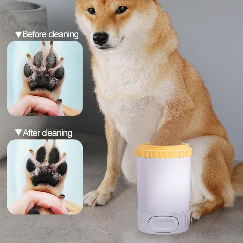 Second-Gen Semi-Automatic Dog Paw Cleaner