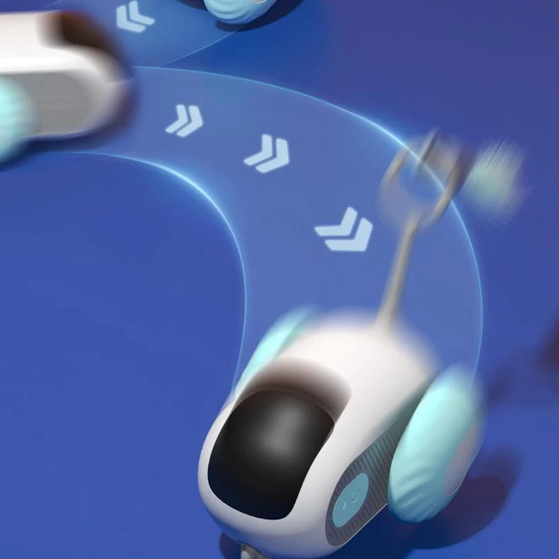 Remote Control Interactive Cat Car Toy - USB Rechargeable