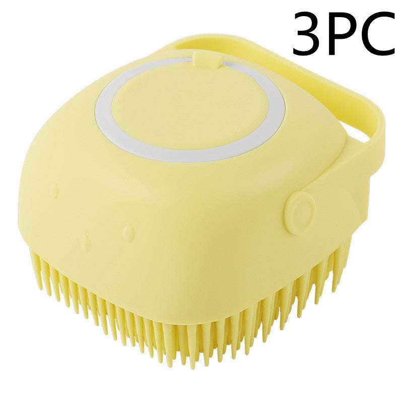 Silicone Pet Bath and Massage Glove