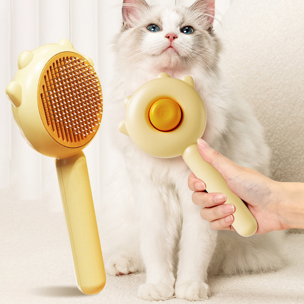 2-in-1 Pet Grooming Brush and Massage Comb - Tailiss