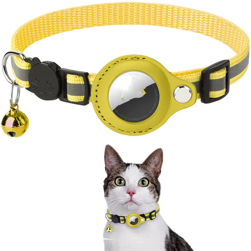 Reflective Waterproof Pet Collar with Airtag Holder - Tailiss