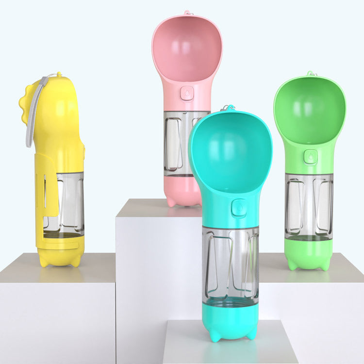 All-in-One Dog Travel Water Bottle - Tailiss