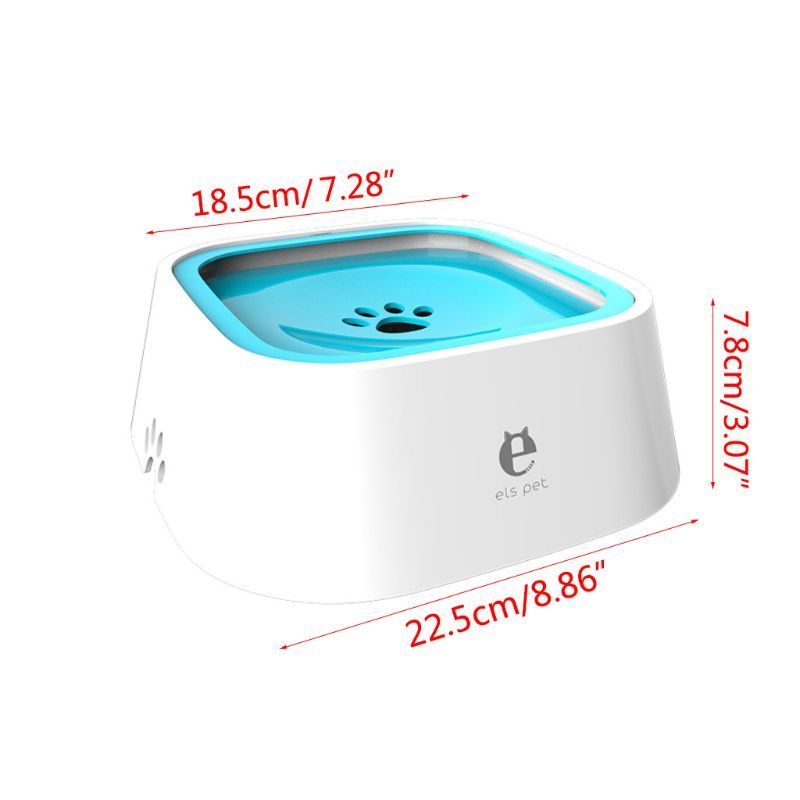 Portable No-Spill Floating Dog Water Bowl