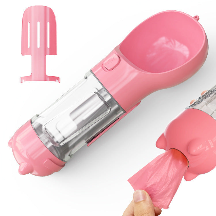 All-in-One Dog Travel Water Bottle