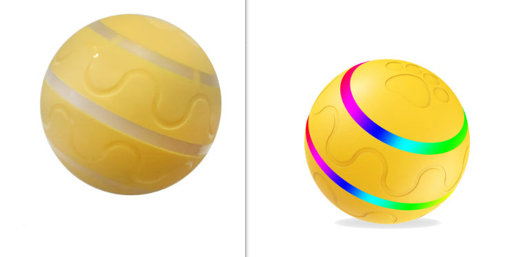 Intelligent Self-Rotating Pet Ball Toy – USB Rechargeable & Automatic