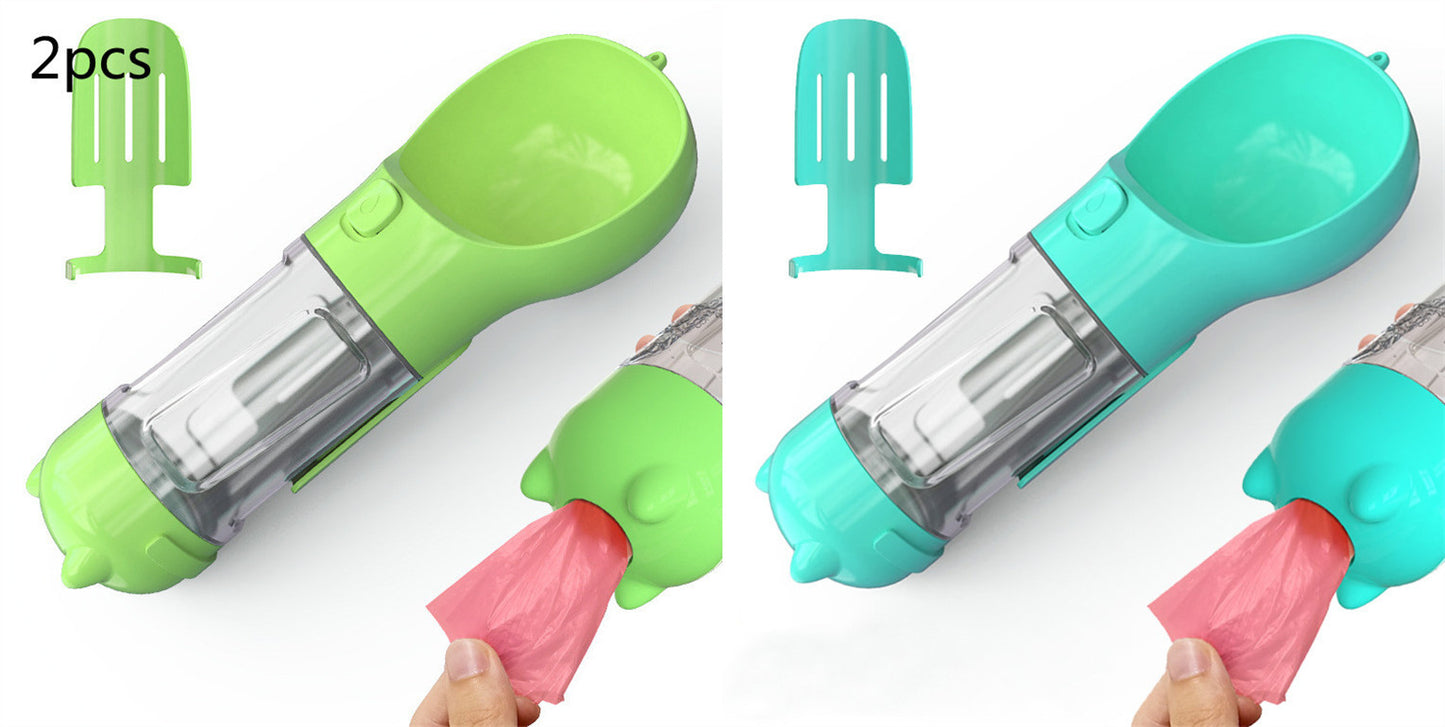 All-in-One Dog Travel Water Bottle - Tailiss