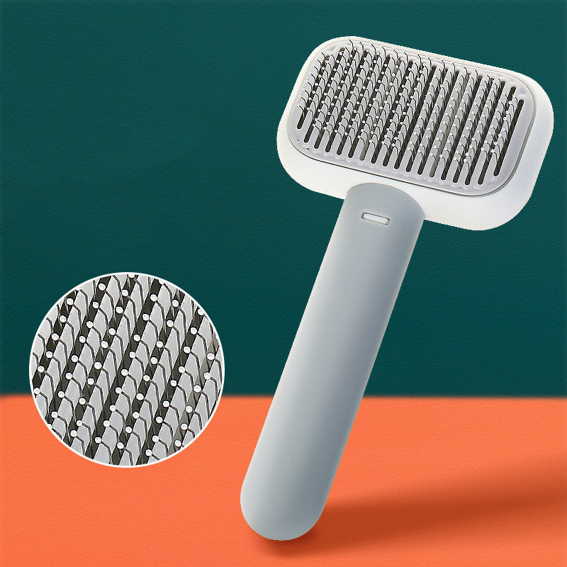 Pet Hair Brush & Massage Comb & Knot Remover Tool