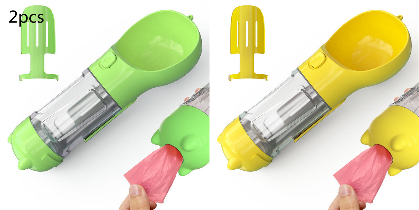 All-in-One Dog Travel Water Bottle - Tailiss