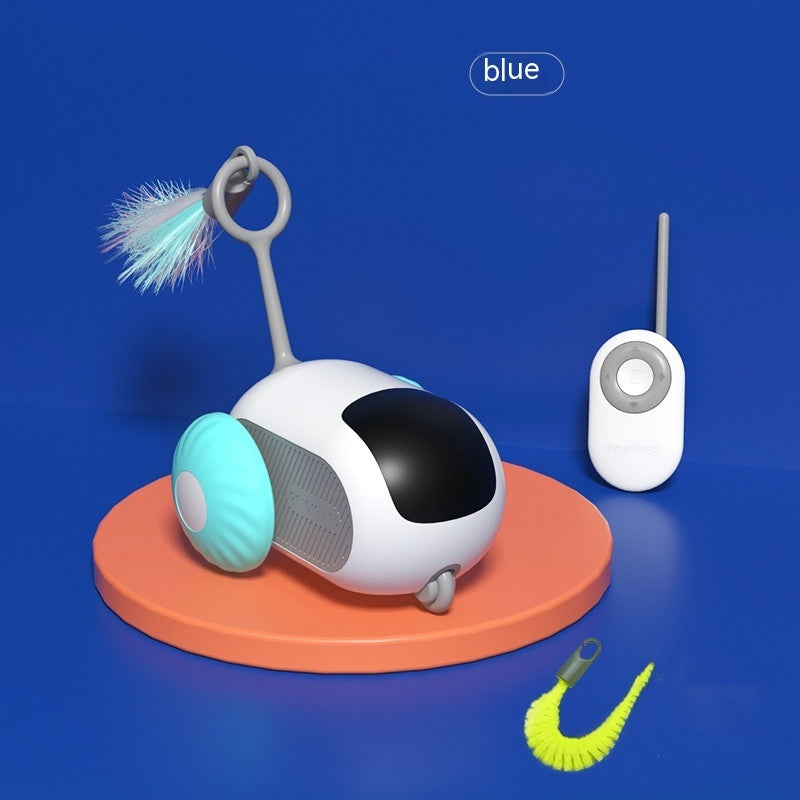Remote Control Interactive Cat Car Toy - USB Rechargeable