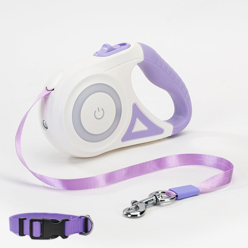 Retractable Dog Leash with Collar - Tailiss