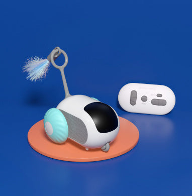 Remote Control Interactive Cat Car Toy - USB Rechargeable