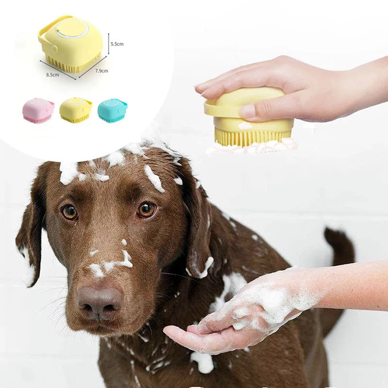 Silicone Pet Bath and Massage Glove - Tailiss