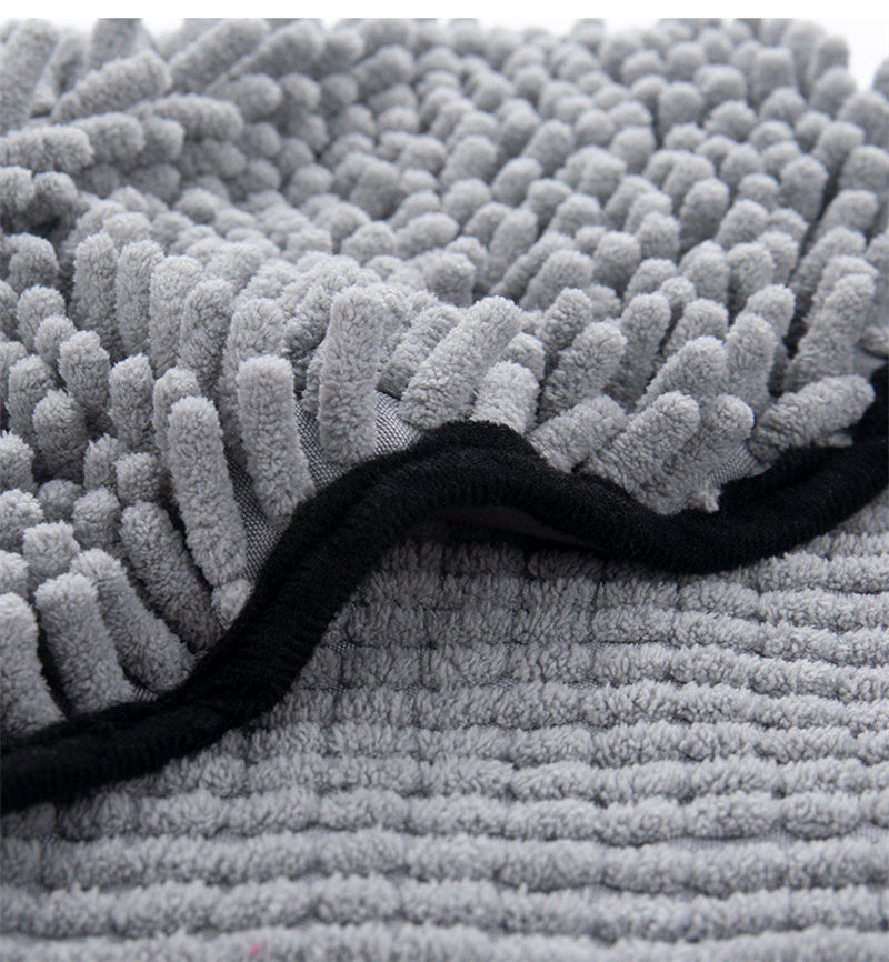 Quick-Dry Chenille Pet Towel - Tailiss