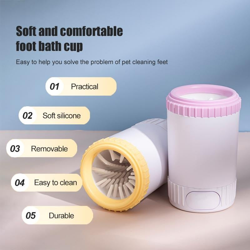 Second-Gen Semi-Automatic Dog Paw Cleaner