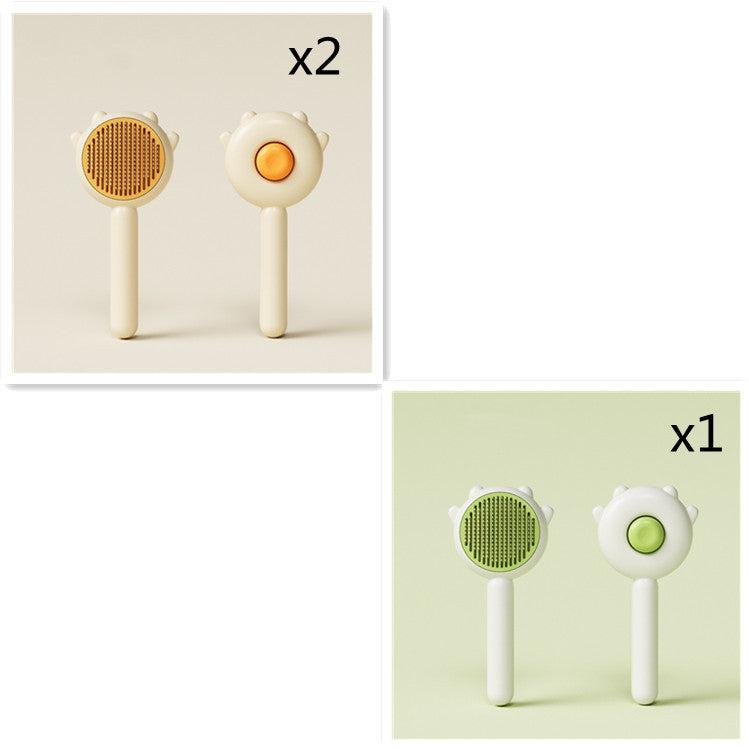 2-in-1 Pet Grooming Brush and Massage Comb - Tailiss