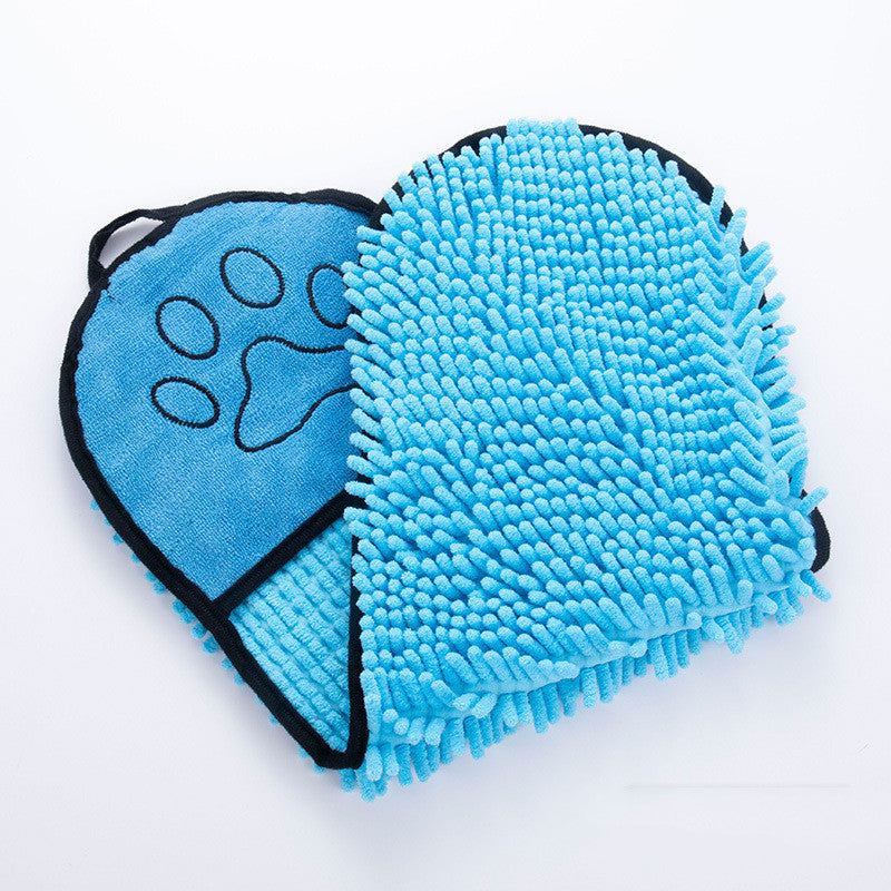 Quick-Dry Chenille Pet Towel - Tailiss