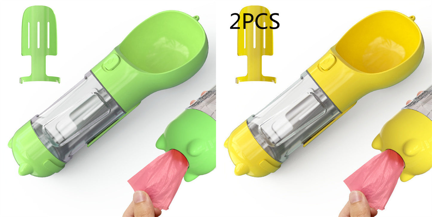 All-in-One Dog Travel Water Bottle
