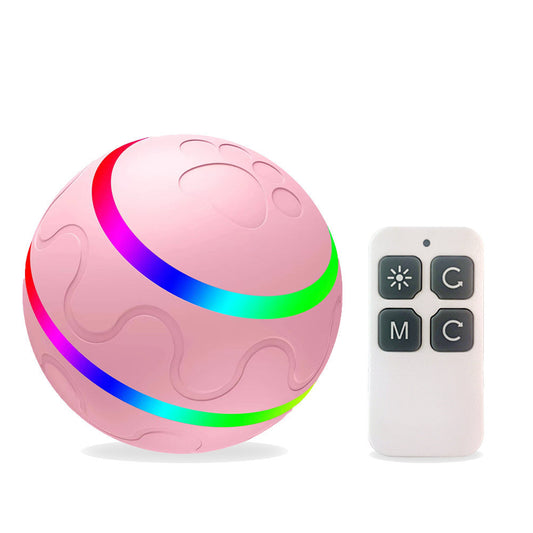 Intelligent Self-Rotating Pet Ball Toy – USB Rechargeable & Automatic