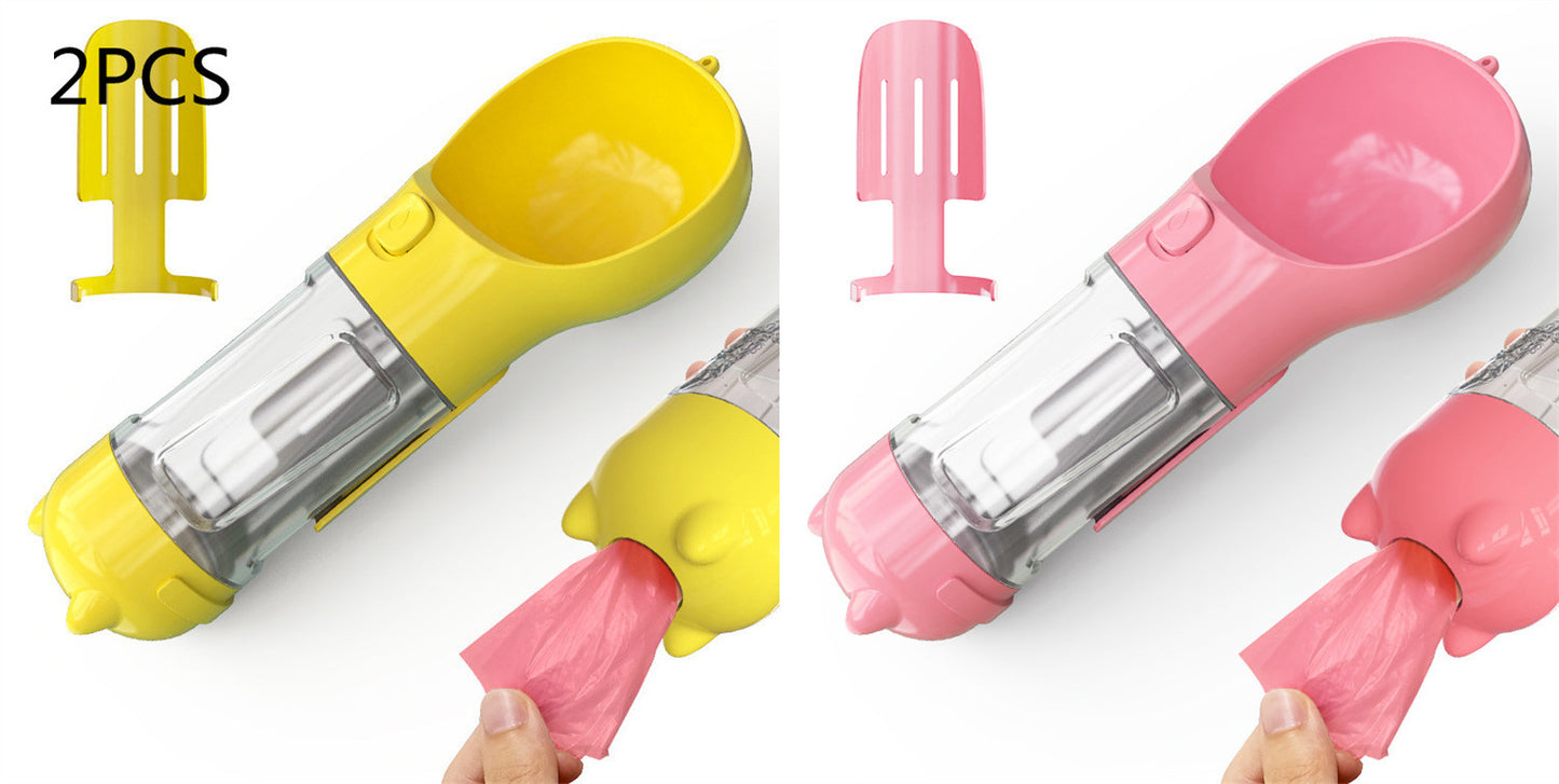 All-in-One Dog Travel Water Bottle