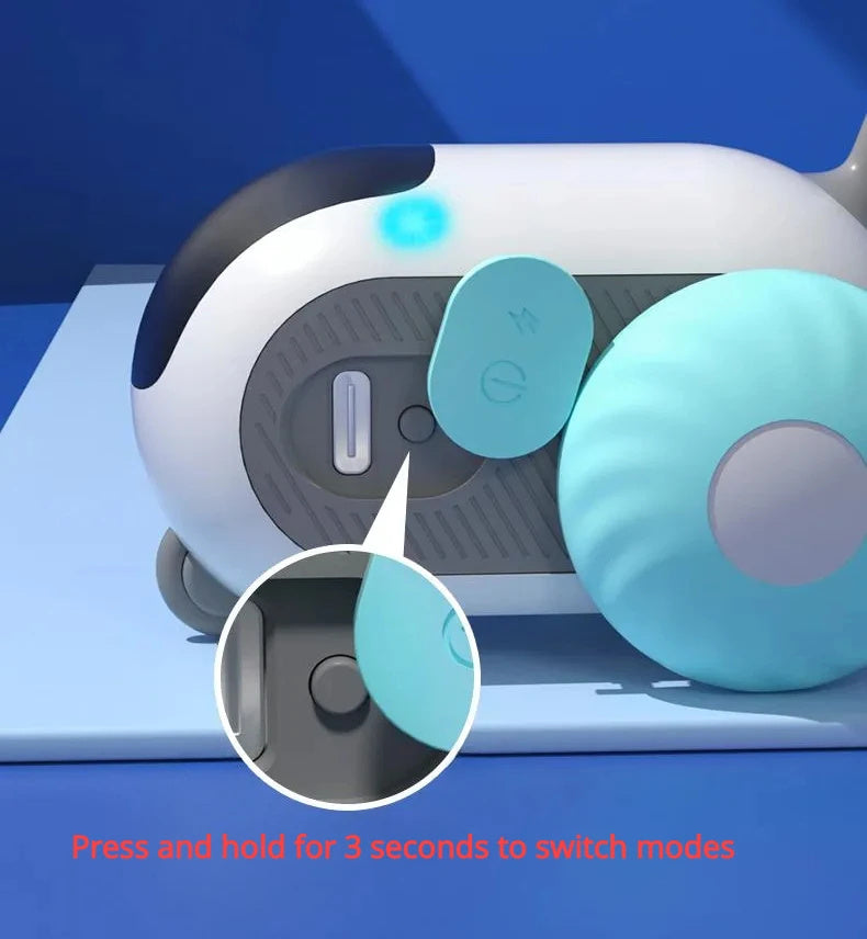 Remote Control Interactive Cat Car Toy - USB Rechargeable