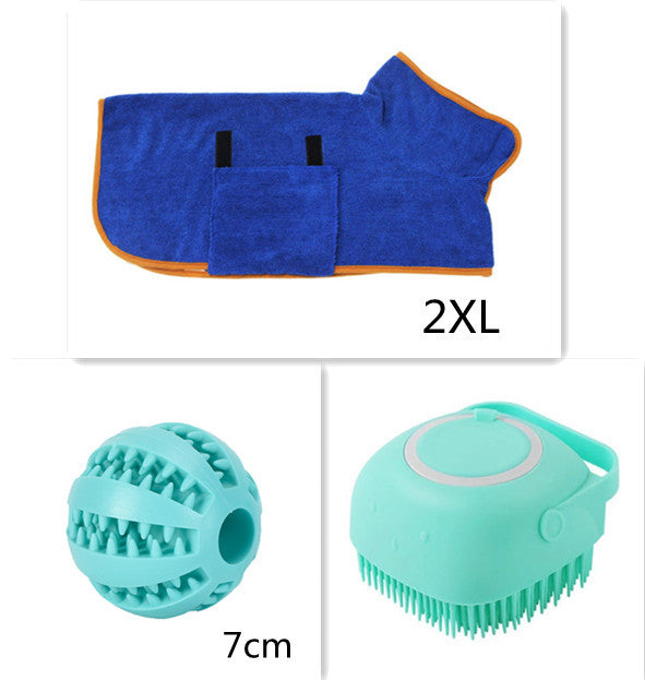 Silicone Pet Bath and Massage Glove